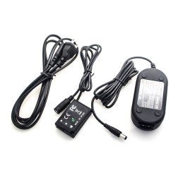 Canon LP-E17 (DR-E18) Dummy Battery + AC-E6 Power Adapter (US standard) Caruba