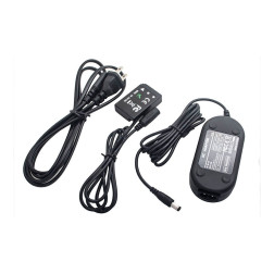 Canon LP-E17 (DR-E18) Dummy Battery + AC-E6 Power Adapter (US standard) Caruba