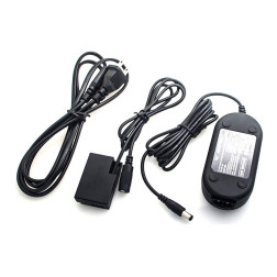 Canon LP-E17 (DR-E18) Dummy Battery + AC-E6 Power Adapter (US standard) Caruba