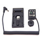 Canon LP-E17 (DR-E18) Dummy Battery + F970 Battery Sleeve (spring cable) Canon LP-E17 (DR-E18) Dummy Battery + F970 Battery Sleeve (spring cable)