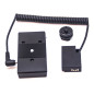 Canon LP-E17 (DR-E18) Dummy Battery + F970 Battery Sleeve (spring cable) Canon LP-E17 (DR-E18) Dummy Battery + F970 Battery Sleeve (spring cable)