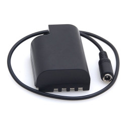 Panasonic DMW-DCC12 Full Decoding Dummy Battery (câble droit) Caruba