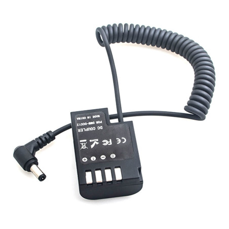 Panasonic DMW-DCC12 Full Decoding Dummy Battery (spring cable)