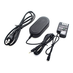 Panasonic DMW-DCC12 Full Decoding Dummy Battery + DMW-AC Caruba
