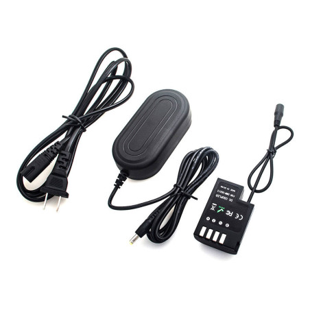 Panasonic DMW-DCC12 Full Decoding Dummy Battery + DMW-AC