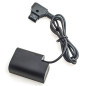 Panasonic DMW-DCC12 Full Decoding Dummy Battery + D-TAP B Type Port (straight cable) Panasonic DMW-DCC12 Full Decoding Dummy Battery + D-TAP B Type Port (straight cable)