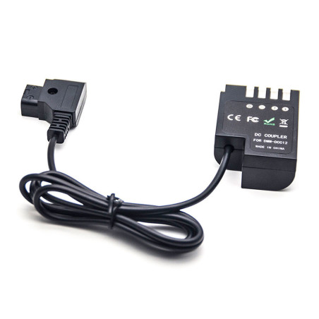 Panasonic DMW-DCC12 Full Decoding Dummy Battery + D-TAP