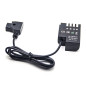 Panasonic DMW-DCC12 Full Decoding Dummy Battery + D-TAP B Type Port (straight cable) Panasonic DMW-DCC12 Full Decoding Dummy Battery + D-TAP B Type Port (straight cable)
