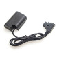 Panasonic DMW-DCC12 Full Decoding Dummy Battery + D-TAP B Type Port (straight cable) Panasonic DMW-DCC12 Full Decoding Dummy Battery + D-TAP B Type Port (straight cable)