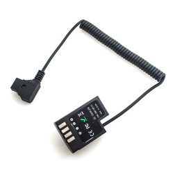 Panasonic DMW-DCC12 Full Decoding Dummy Battery + D-TAP Caruba