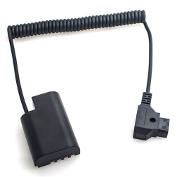 Panasonic DMW-DCC12 Full Decoding Dummy Battery + D-TAP B-Type Port (spring cable) Caruba