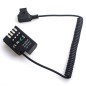 Panasonic DMW-DCC12 Full Decoding Dummy Battery + D-TAP B-Type Port (spring cable) Panasonic DMW-DCC12 Full Decoding Dummy Battery + D-TAP B-Type Port (spring cable)