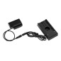 ruba Panasonic DMW-DCC12 Full Decoding Dummy Battery + F970 Battery Sleeve (straight cable) ruba Panasonic DMW-DCC12 Full Decoding Dummy Battery + F970 Battery Sleeve (straight cable)