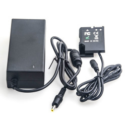 Nikon EN-EL14 Full Decoding Dummy Battery + EP-5A Mains