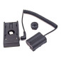 Nikon EN-EL15 Full Decoding Dummy Battery + F970 Battery Sleeve (spring cable)