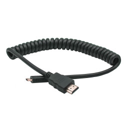 HDMI - MiniHDMI Spring Wire Caruba
