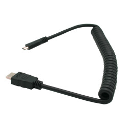 HDMI - MiniHDMI Spring Wire Découvrez le câble HDMI Mini