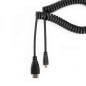 HDMI - MicroHDMI Spring Wire