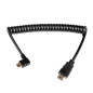 HDMI-MiniHDMI Spring Wire Angled