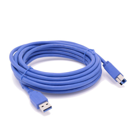 USB 3.0 | A Male - B Male | 5 meter Découvrez le câble U Caruba
