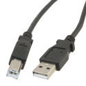 USB 2.0 | A mâle - B mâle | 5 mètres Caruba