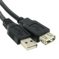 USB 2.0 | A mâle - A femelle | 3 mètres USB 2.0 | A mâle - A femelle | 3 mètres