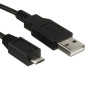 USB 2.0 | A mâle - Micro B mâle | 2 mètres USB 2.0 | A mâle - Micro B mâle | 2 mètres
