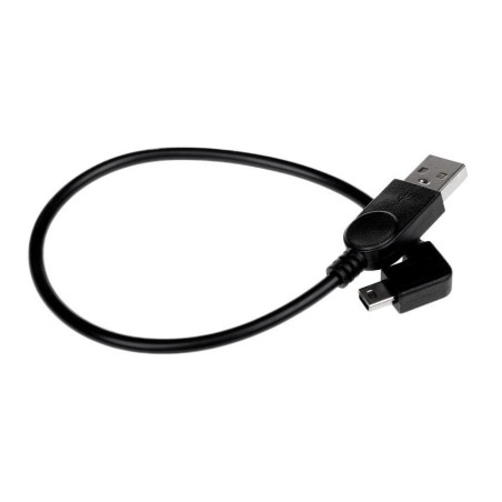 USB 2.0 | A mâle - Mini mâle coudé Découvrez le câble US
