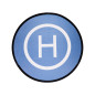 Drone Landing Pad 110 cm Drone Landing Pad 110 cm