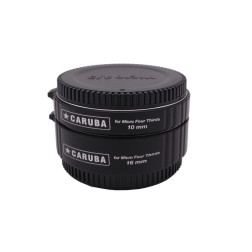 Kit 2 extensions optique micro 4/3 10 et 16mm Caruba