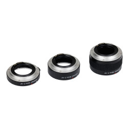 Jeu de tubes d'extension Caruba Pentax Q Chrome Caruba
