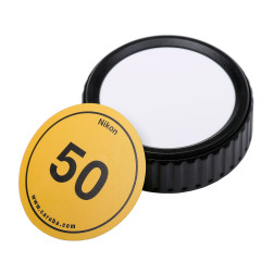 Capuchon d'objectif arrière inscriptible Caruba Nikon Pr Caruba