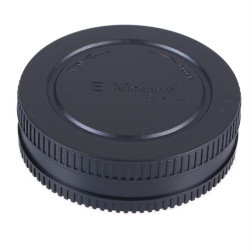 Lentille arrière et capuchon de boîtier Sony NEX E Proté Caruba