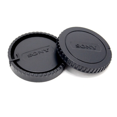 Lentille arrière et capuchon de boîtier Sony A Protégez Caruba