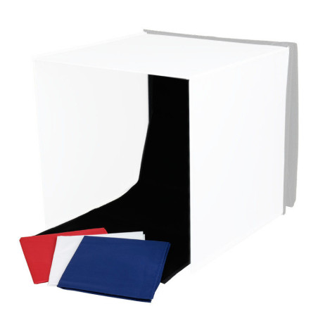 Ensemble de fond pour studio photo portable Caruba 40x40 Caruba