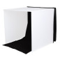 Studio Photo Portable 40x40x40cm avec Lampes LED Studio Photo Portable 40x40x40cm avec Lampes LED
