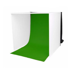 Studio Photo Portable 50x50x50cm avec Lampes LED Découvr Caruba
