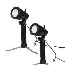 Studio Photo Portable 60x60x60cm avec Lampes LED Caruba