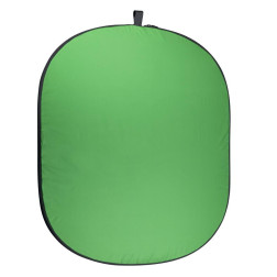 Fond Pliable Coton Vert/Bleu chromakey 150x200cm Découvr Caruba