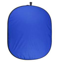 Fond Pliable Coton Vert/Bleu chromakey 150x200cm Découvr