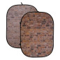 Fond Pliable 150x200cm Pierre Rouge Fond Pliable 150x200cm Pierre Rouge
