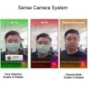 Camera "Self" Détection max 1.2m Sensetime