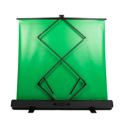 Rollup Greenscreen 155x205cm Découvrez le Fond Vert Enro