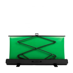 Rollup Greenscreen 155x205cm Découvrez le Fond Vert Enro Caruba