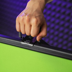 Rollup Greenscreen 155x205cm Découvrez le Fond Vert Enro Caruba
