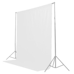 Fond Tissu Blanc 3x6m Caruba
