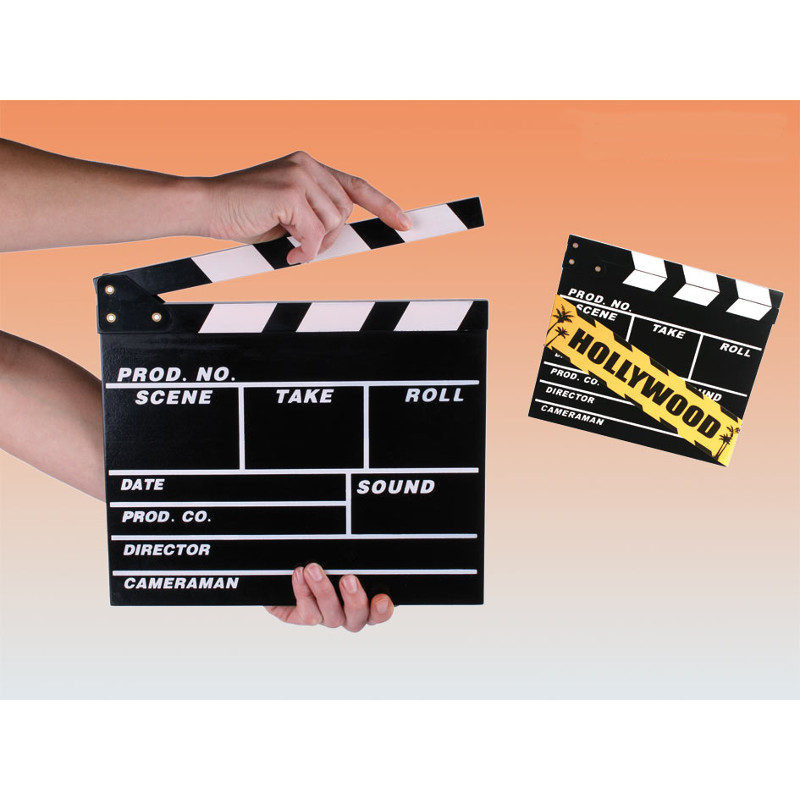 Clap Professionnel Noir (Craie)