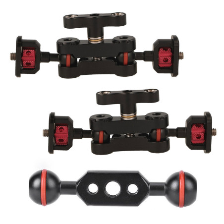 Double Magic Arm Pro avec coupleur Caruba