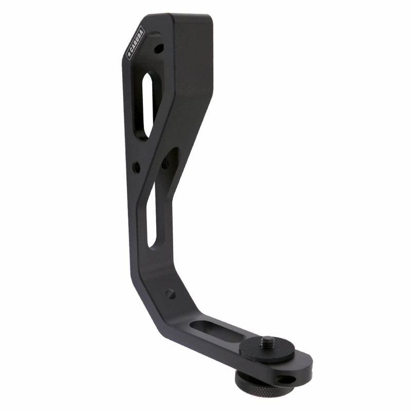 Gimbal L bracket with 3 hot shoe mount+1/4 Screw Gimbal L bracket with 3 hot shoe mount+1/4 Screw
