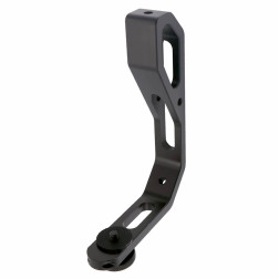 Gimbal L bracket with 3 hot shoe mount+1/4 Screw Découvr